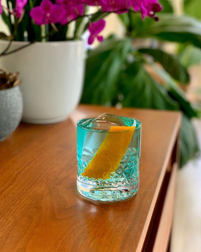 Blugroni - A Blue Negroni!