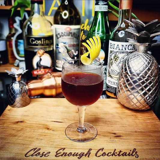 Six & Out Cocktail Recipe - Toronto and Hanky Panky's wayward lovechild