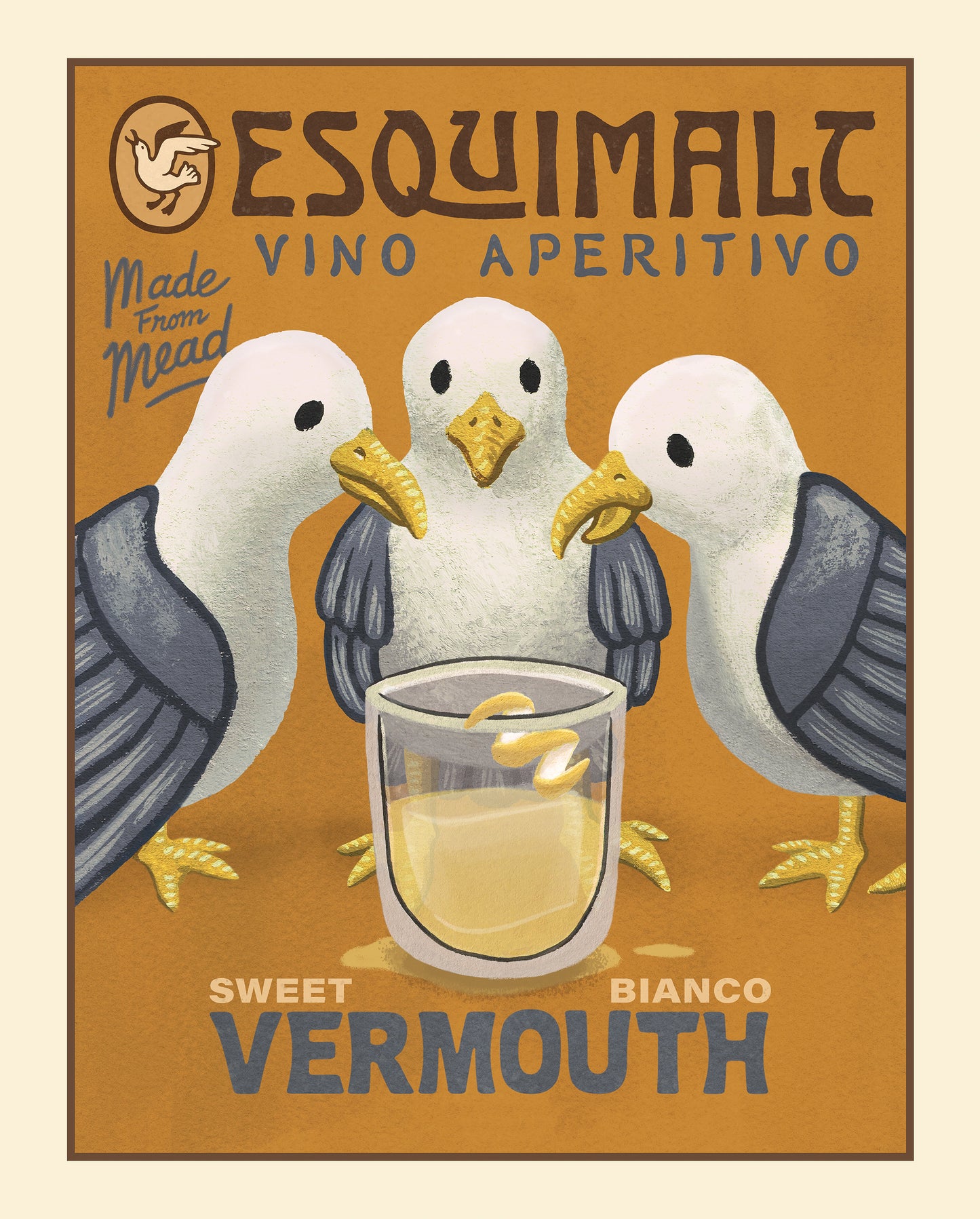 Vermouth Bianco Poster