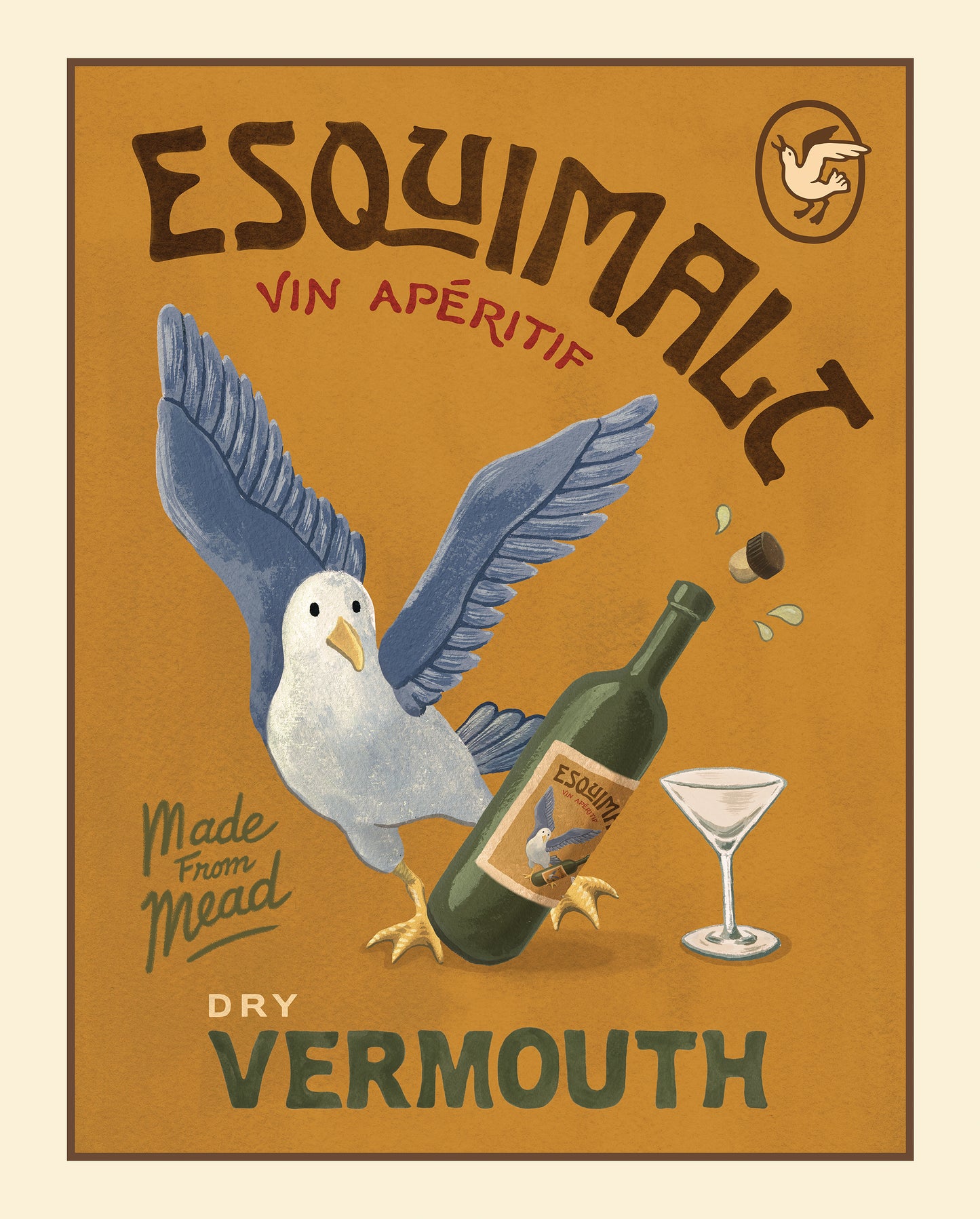 Dry Vermouth Poster